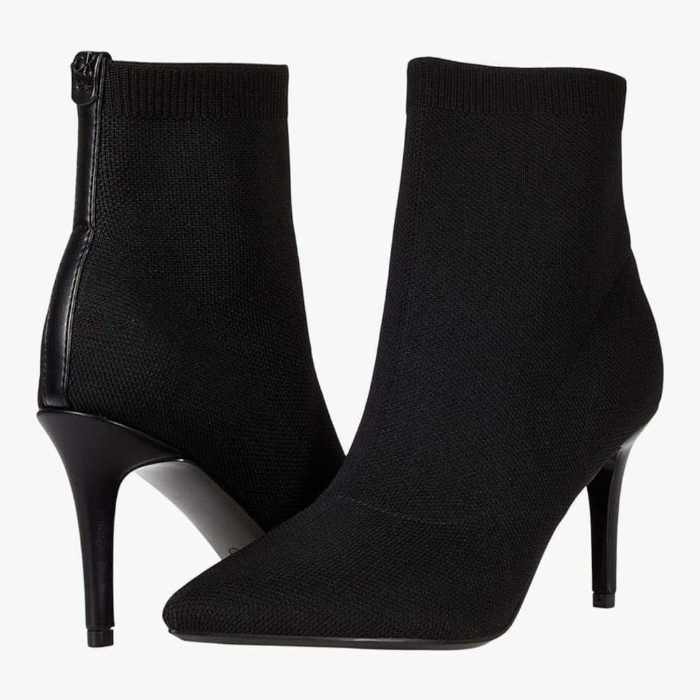 Calvin Klein Black Gabby Boots Size 9